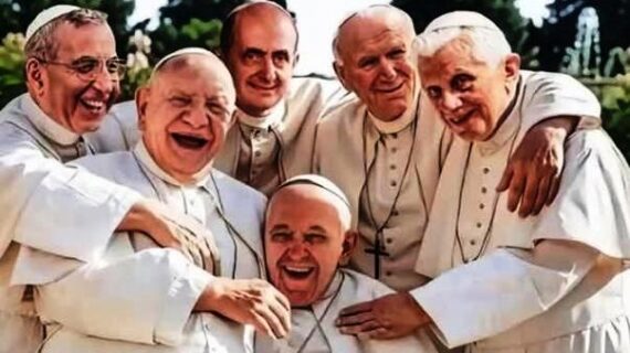 PAPA FRANCESCO E’ GIA’ IN PARADISO: “QUEL GIORNO CI SARA’ UNA GRANDE FESTA E TUTTI CANTEREMO INSIEME !”