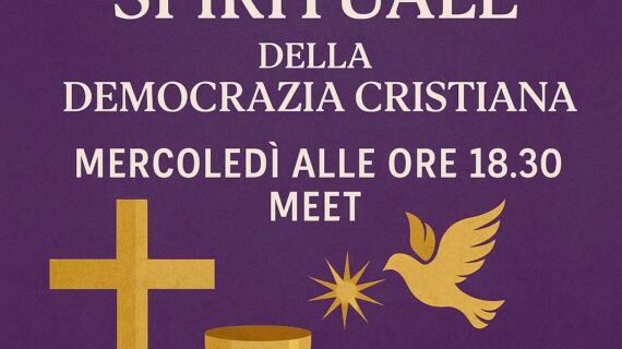 IMPORTANTE INCONTRO – IN VIDEO CONFERENZA – PROPOSTO DAL DIPARTIMENTO “ETICA E VALORI CRISTIANI” D.C.: APPROFONDIMENTO SUL SIMBOLITO GESTO DAL PARTE DI PAPA LEONE XIV DI INDOSSARE L’ANELLO DEL PESCATORI !