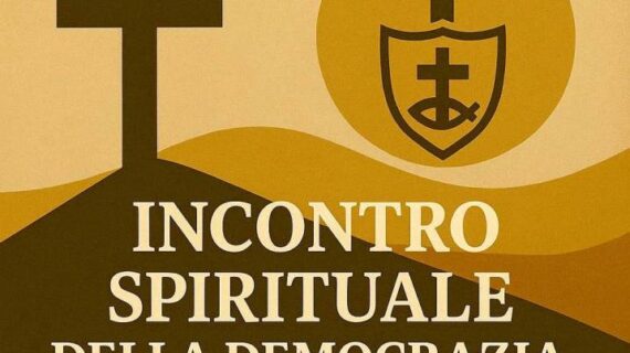 QUEST’OGGI (VENERDI’ 2 MAGGIO 2025) – ORE 18.30 – INCONTRO DI PREGHIERA E DI SPIRITUALITA’ IN VIDEO-CONFERENZA) PROPOSTO DAL DIPARTIMENTO “ETICA E VALORI CRISTIANI” DELLA DEMOCRAZIA CRISTIANA