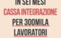 Trecentomila lavoratori in cassa integrazione: il “silenzioso” fallimento del Governo Meloni/Pinocchio !
