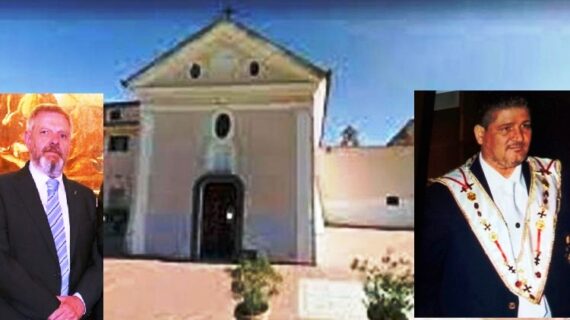 STORICO “ABBRACCIO” QUEST’OGGI (27/06/2026) AL MONASTERO DI VILLA BRIANO (CASERTA) TRA L’ORDINE DEI CAVALIERI DI SAN GIORGIO E L’ORDINE DEI CAVALIERI DEL TEMPIO DI GERUSALEMME !